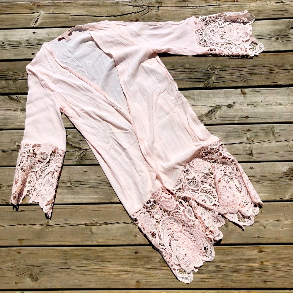 Pale Pink Cover Up